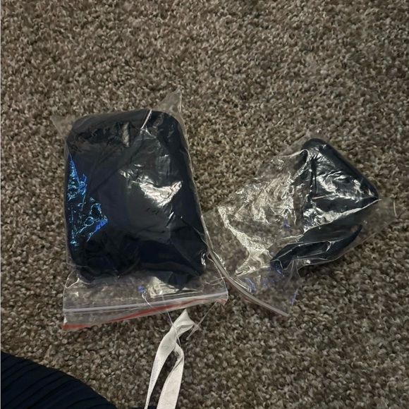 NWT Tierney Navy Maxi Dress from Azazie - Picture 8 of 9